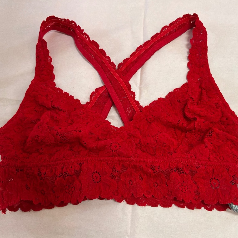 Aerie lace cross back bralette